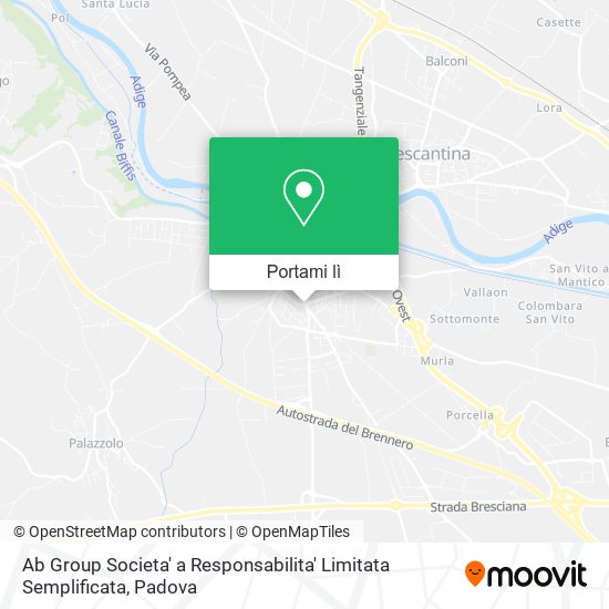 Mappa Ab Group Societa' a Responsabilita' Limitata Semplificata