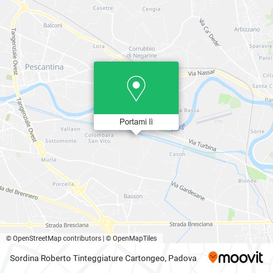 Mappa Sordina Roberto Tinteggiature Cartongeo