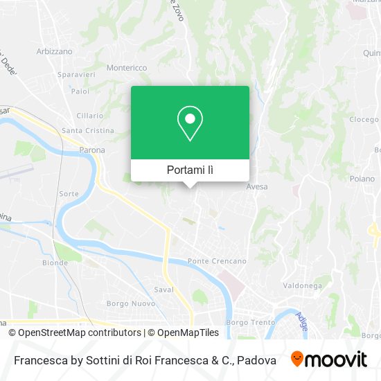 Mappa Francesca by Sottini di Roi Francesca & C.