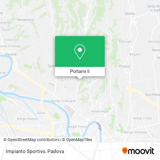 Mappa Impianto Sportivo
