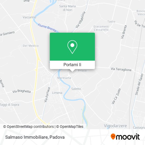 Mappa Salmaso Immobiliare