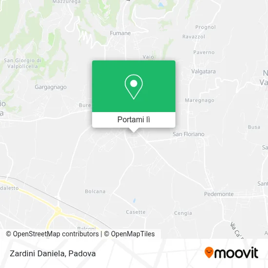 Mappa Zardini Daniela