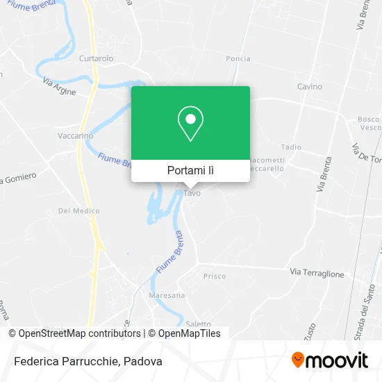Mappa Federica Parrucchie