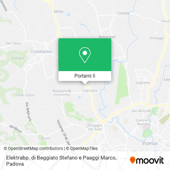 Mappa Elektrabp. di Beggiato Stefano e Paaggi Marco