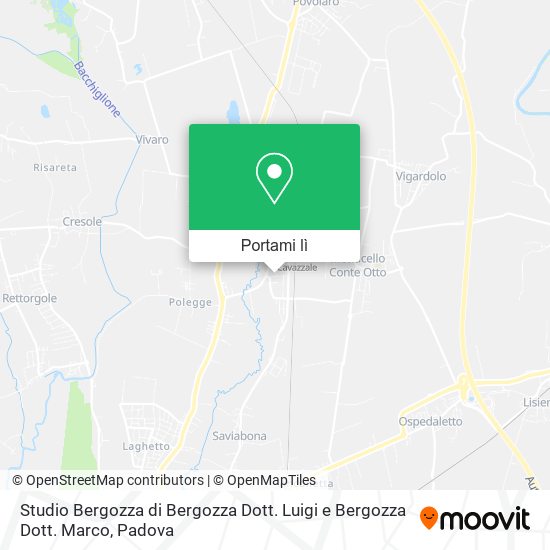 Mappa Studio Bergozza di Bergozza Dott. Luigi e Bergozza Dott. Marco