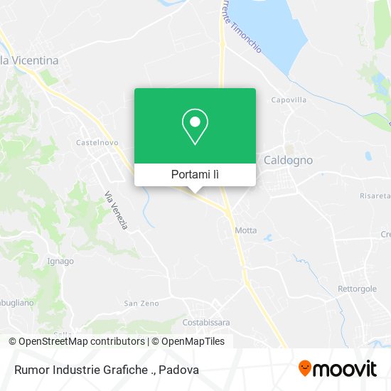 Mappa Rumor Industrie Grafiche .