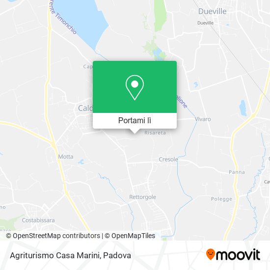 Mappa Agriturismo Casa Marini