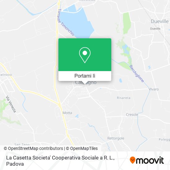 Mappa La Casetta Societa' Cooperativa Sociale a R. L.