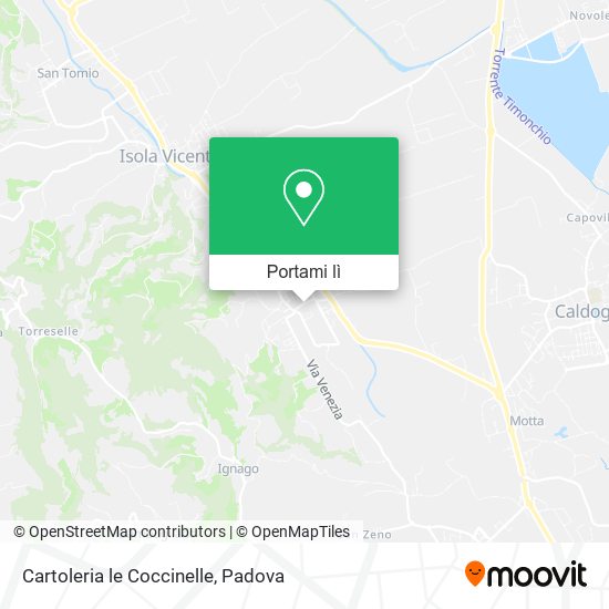 Mappa Cartoleria le Coccinelle