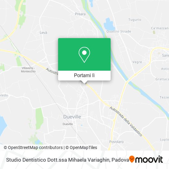 Mappa Studio Dentistico Dott.ssa Mihaela Variaghin