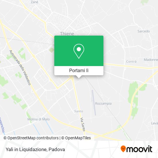 Mappa Yali in Liquidazione