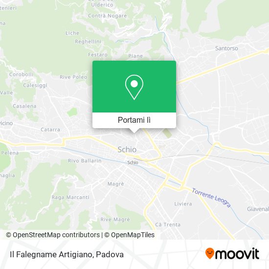 Mappa Il Falegname Artigiano