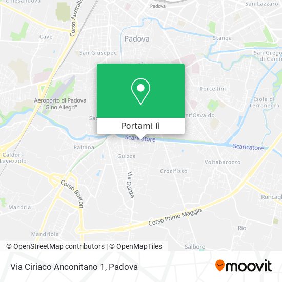 Mappa Via Ciriaco Anconitano 1