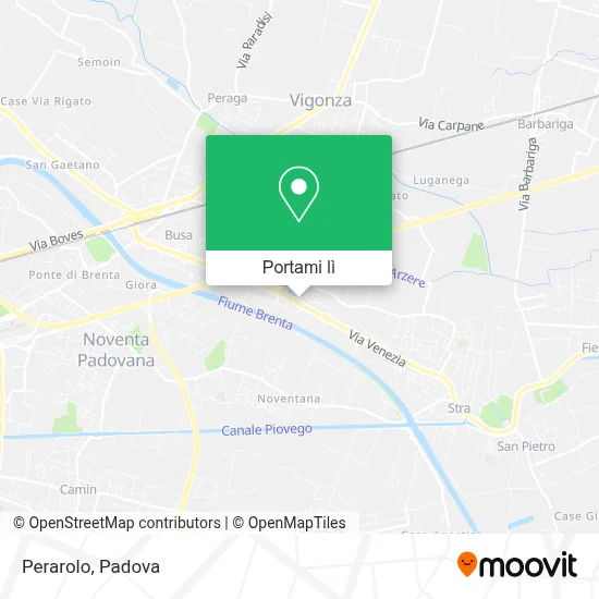 Mappa Perarolo