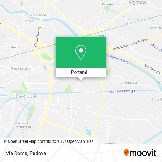 Mappa Via Roma