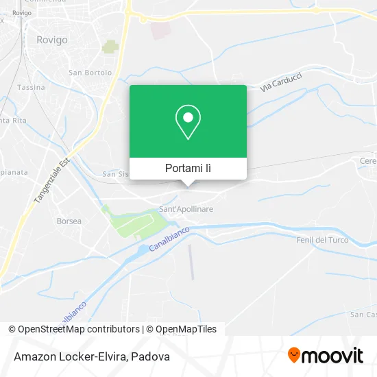 Mappa Amazon Locker-Elvira