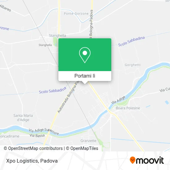 Mappa Xpo Logistics
