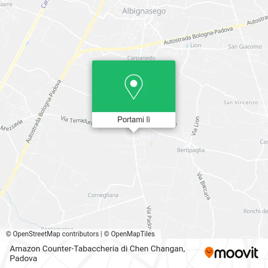 Mappa Amazon Counter-Tabaccheria di Chen Changan