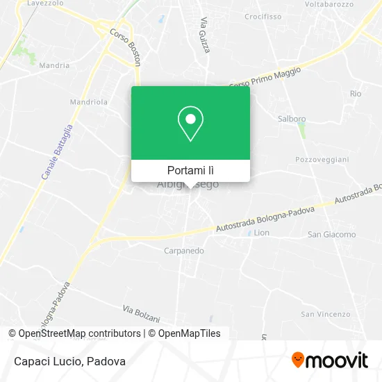 Mappa Capaci Lucio