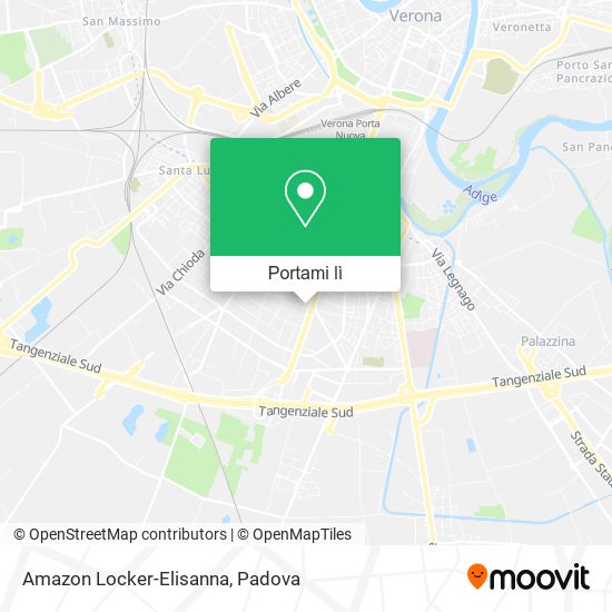 Mappa Amazon Locker-Elisanna