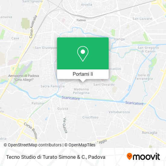 Mappa Tecno Studio di Turato Simone & C.