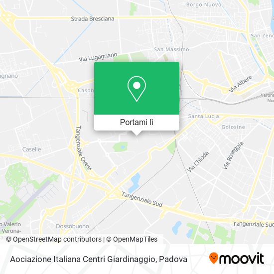 Mappa Aociazione Italiana Centri Giardinaggio