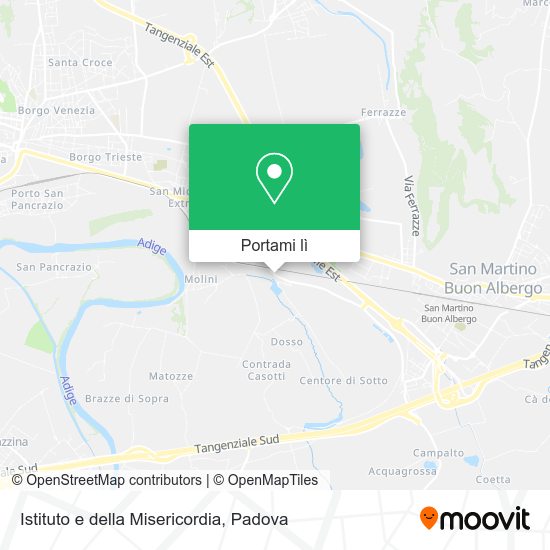 Mappa Istituto e della Misericordia