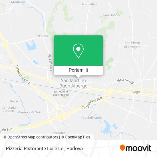 Mappa Pizzeria Ristorante Lui e Lei