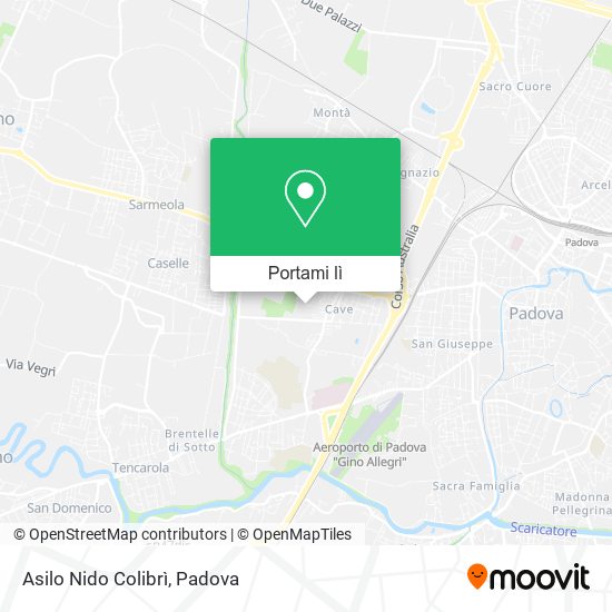 Mappa Asilo Nido Colibrì
