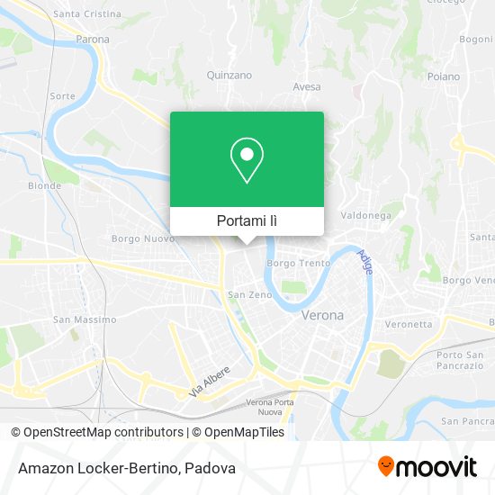 Mappa Amazon Locker-Bertino