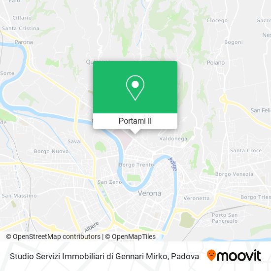 Mappa Studio Servizi Immobiliari di Gennari Mirko