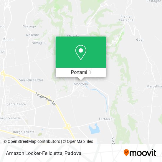 Mappa Amazon Locker-Felicietta