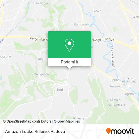 Mappa Amazon Locker-Ellenio