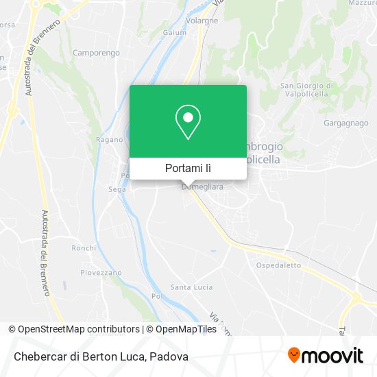 Mappa Chebercar di Berton Luca