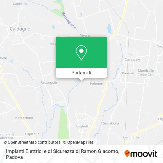 Mappa Impianti Elettrici e di Sicurezza di Ramon Giacomo