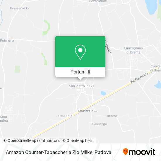 Mappa Amazon Counter-Tabaccheria Zio Miike