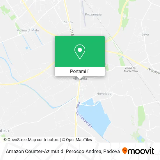 Mappa Amazon Counter-Azimut di Perocco Andrea