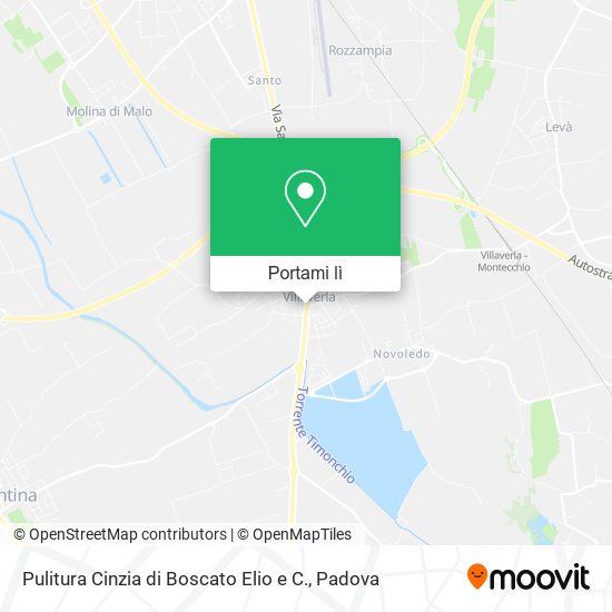 Mappa Pulitura Cinzia di Boscato Elio e C.
