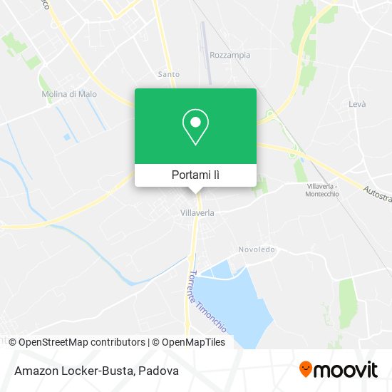 Mappa Amazon Locker-Busta