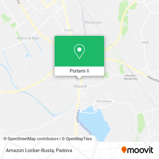 Mappa Amazon Locker-Busta