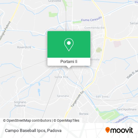 Mappa Campo Baseball Ipcs