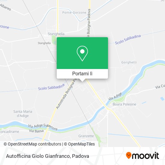 Mappa Autofficina Giolo Gianfranco