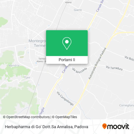Mappa Herbapharma di Go' Dott.Sa Annalisa