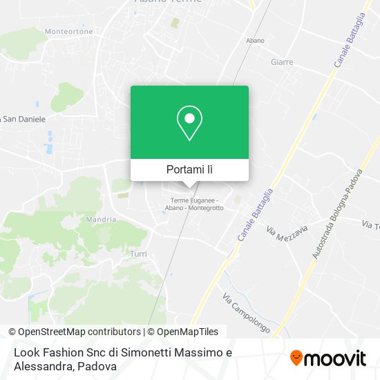 Mappa Look Fashion Snc di Simonetti Massimo e Alessandra