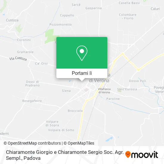 Mappa Chiaramonte Giorgio e Chiaramonte Sergio Soc. Agr. Sempl.