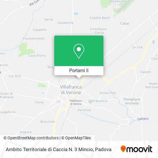 Mappa Ambito Territoriale di Caccia N. 3 Mincio