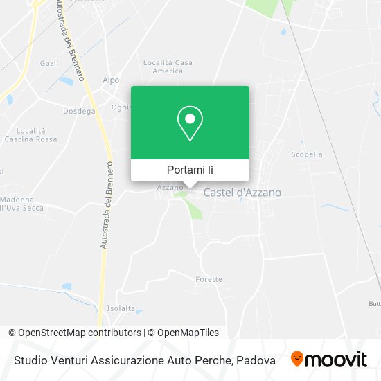 Mappa Studio Venturi Assicurazione Auto Perche