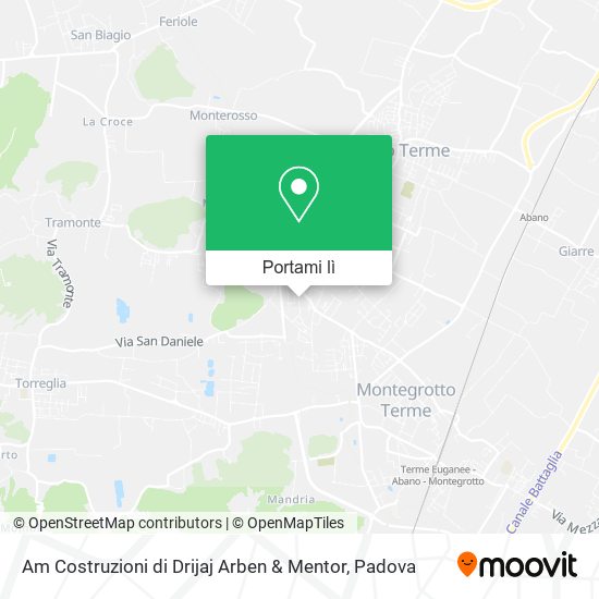 Mappa Am Costruzioni di Drijaj Arben & Mentor