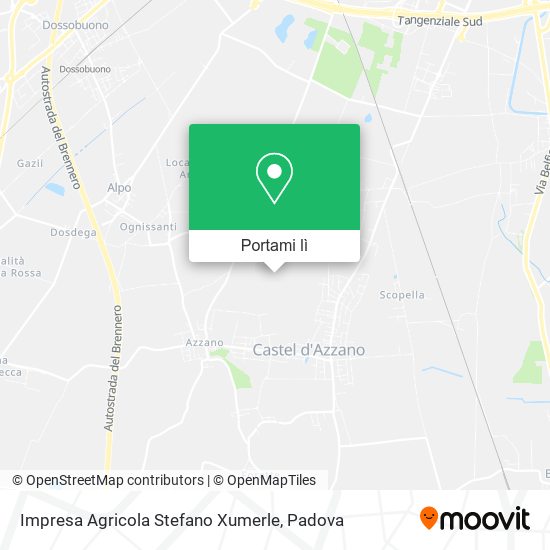 Mappa Impresa Agricola Stefano Xumerle