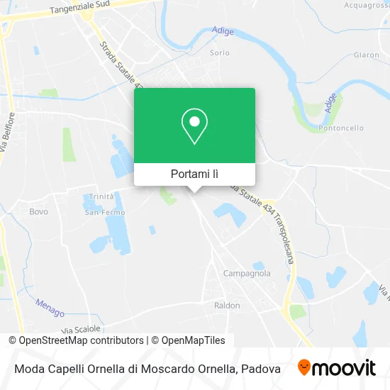 Mappa Moda Capelli Ornella di Moscardo Ornella